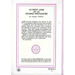 Bibliothèque Rose Le Petit Lion et la Source enchantée Livre d'occasion Bibliothèque Rose