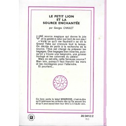 Bibliothèque Rose Le Petit Lion et la Source enchantée Livre d'occasion Bibliothèque Rose