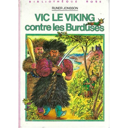 Bibliothèque Rose Vic le Viking contre les Burduses d'occasion Bibliothèque Rose