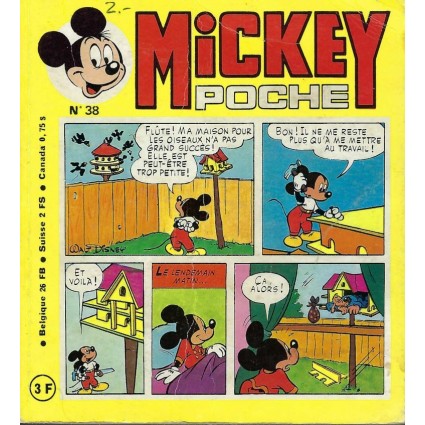 Mickey Poche N 38 Livre d'occasion