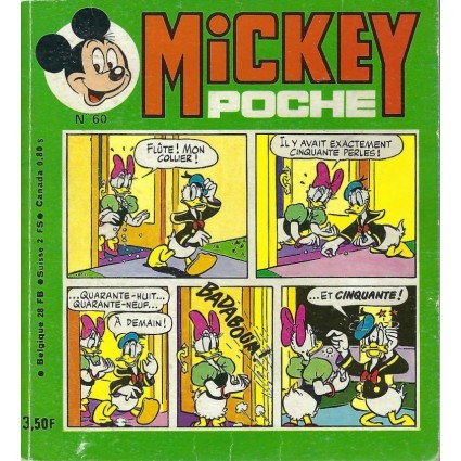 Mickey Poche N 60 Livre d'occasion