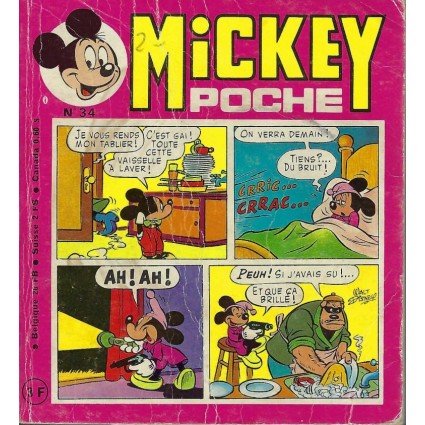 Mickey Poche N 34 Livre d'occasion