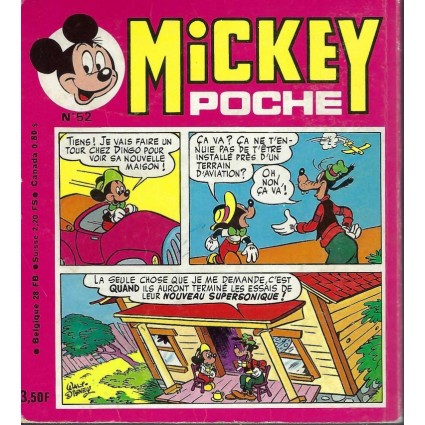 Mickey Poche N 52 Livre d'occasion
