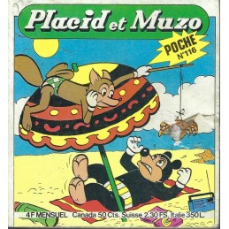 Placid et Muzo Poche N 116 Pre-owned magazine