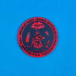 Pog The World Pog Federation Slammer rouge d'occasion (Loose)