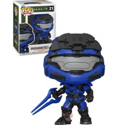 Funko Funko Pop Halo Infinite Spartan Mark V with Blue Energy Sword