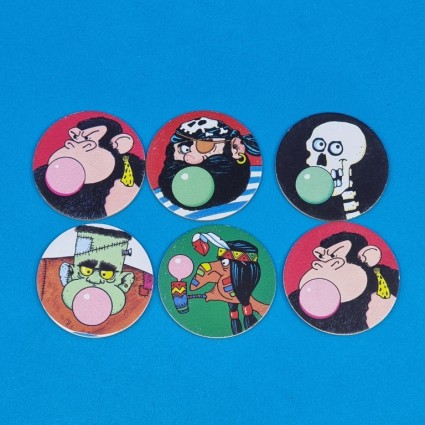 Malabar lot de 6 Pogs d'occasion (Loose)