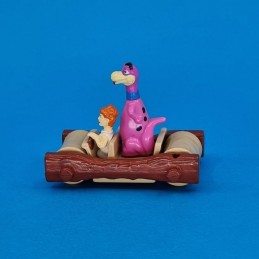 Kinder The Flinstones Dino and Wilma Flintstone with car second hand Figure (Loose)