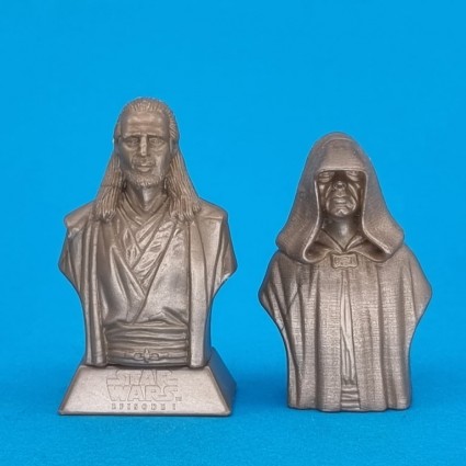 Star Wars Qui Gon Jin et Darth Sidious Figurine d'occasion (Loose)