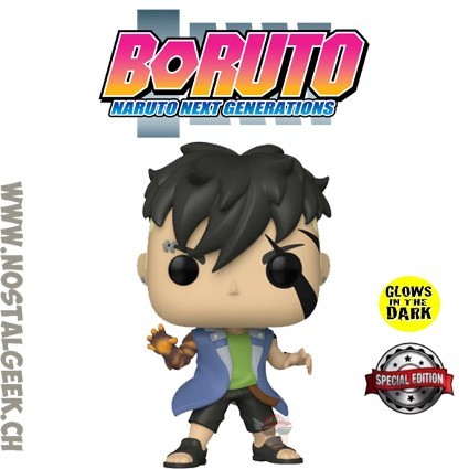 Funko Funko Pop Boruto Naruto Next Generation Kawaki GITD Exclusive Vinyl Figure