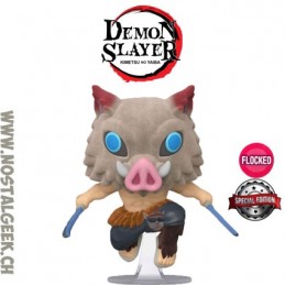 Funko Funko Demon Slayer Inosuke Hashibira Flocked Edition Limitée