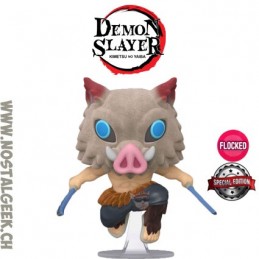Funko Demon Slayer Inosuke Hashibira Exclusive Flocked Vinyl Figure
