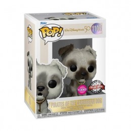 Funko Funko Pop N°1105 Pirates of the Caribbean Dog Flocked Vaulted Edition Limité