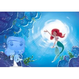 Funko Pop N°563 Little Mermaid Ariel Translucent Exclusive Vinyl Figure