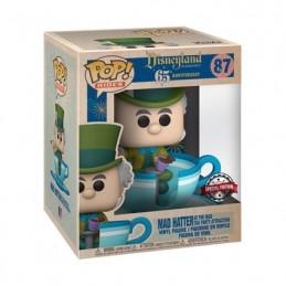 Funko Funko Pop 15cm Pop Disneyland Alice au Pays des Merveilles Mad Hatter at the Mad Tea Party Attraction Oversized Edition...