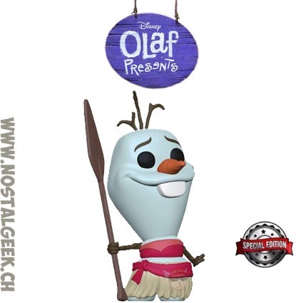 Funko Funko Pop Disney Olaf Presents Olaf as Moana Edition Limitée