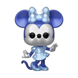 Funko Funko Pop Disney Minnie Mouse (Make-A-Wish | Blue Metallic) Damaged box Vaulted Vinyl Figure