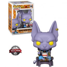 Funko Funko Pop Dragon Ball Super Beerus (Eating Noodle) Exclusive Vinyl Figure