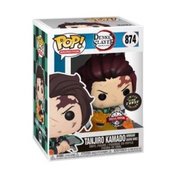 Funko Funko Pop Demon Slayer Tanjiro Kamado (Hinokami Kagura Dance) Chase GITD Vinyl Figure
