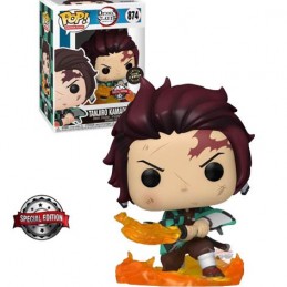 Funko Funko Pop Demon Slayer Tanjiro Kamado (Hinokami Kagura Dance) GITD Vinyl Figure