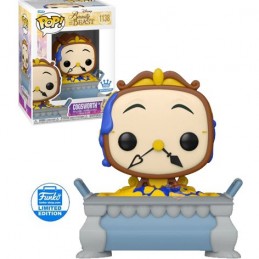 Funko Funko Pop! Disney La Belle et la Bête Cogsworth (30th Anniversary) Edition Limitée