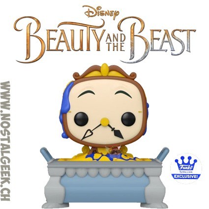 Funko Funko Pop! Disney La Belle et la Bête Cogsworth (30th Anniversary) Edition Limitée