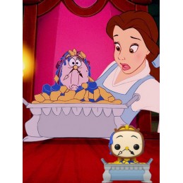 Funko Funko Pop! Beauty and the Beast Cogsworth (30th Anniversary) Exclusive Figure Vinyl