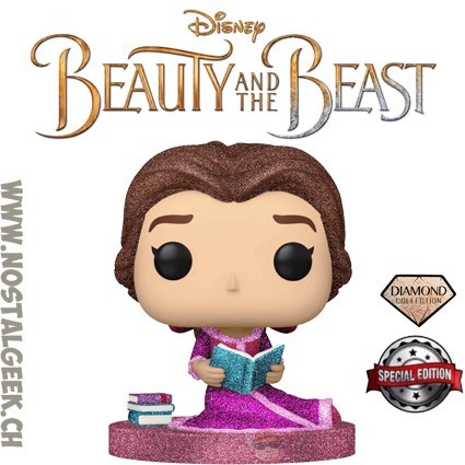 Funko Funko Pop Disney Belle et le Bête (Ultimate Princess Celebration) Belle (Diamond) Edition Limitée