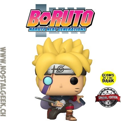 Funko Funko Pop Boruto Naruto Next Generation Boruto with marks GITD Exclusive Vinyl Figure