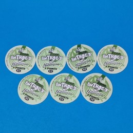 Indiana Jones set of 7 second hand Pog (Loose).