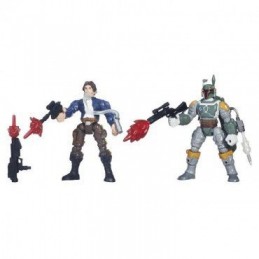 Hasbro Hasbro Star Wars Hero Mashers Pack de Combat Han Solo Vs Boba Fett