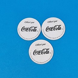 Coca Cola lot de 3 Pogs d'occasion (Loose).