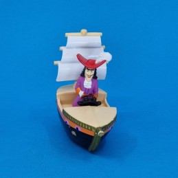 Disney Peter Pan Captain Hook on boat second hand figure (Loose)