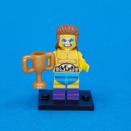 Lego LEGO Minifigures Series 15 Wrestling Champion Used figure (Loose)