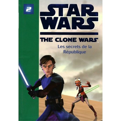 Bibliothèque Rose Star Wars The Clone Wars Tome 2 Les Secrets de la République Used book Bibliothèque Verte