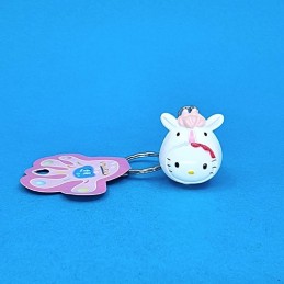 Sanrio Hello Kitty vache tête Porte-clé d'occasion (Loose)