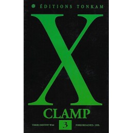 X de Clamp n°3 Livre d'occasion