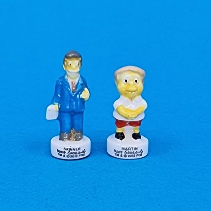 Simpsons lot de 2 Fèves d'occasion (Loose)