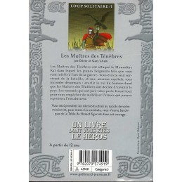 Folio junior Un Livre dont vous êtes le héros Les Maîtres des Ténèbres Pre-owned book