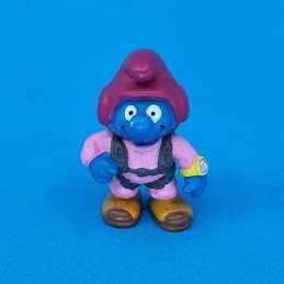 The Smurfs- Smurf parachute second hand Figure (Loose)