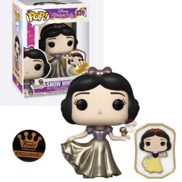 Funko Pop N°339 Ultimate Princess Snow White (Gold) with pin Exclusive Vinyl Figure