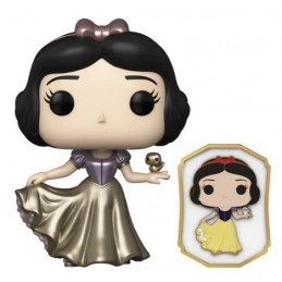 Funko Pop N°339 Ultimate Princess Snow White (Gold) with pin Exclusive Vinyl Figure