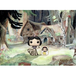 Funko Pop N°339 Ultimate Princess Blanche Neige (Gold) avec Pin's Edition Limitée