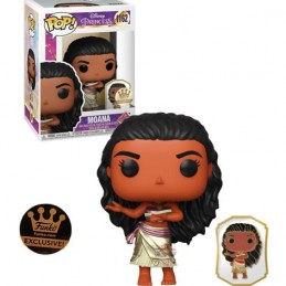 Funko Funko Pop Disney Ultimate Princess Moana (Gold) avec Pin's Edition Limitée