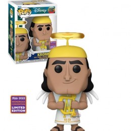 Funko Pop N°1197 Wondrous Convention 2022 Emperor's New Groove ( Kuzco) Angel Kronk Exclusive Vinyl Figure