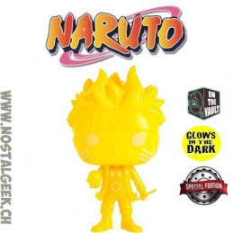 Funko Funko Pop! Manga Naruto Six Path Yellow Phosphorescent Vaulted Edition Limitée