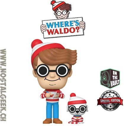 Funko Funko Pop Books Où est Charlie Waldo avec Woof Vaulted Edition Limitée