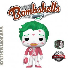 Funko Funko Pop! DC Bombshells The Joker (with Kisses) (Pink) Vaulted Exclusive Vinyl Figure