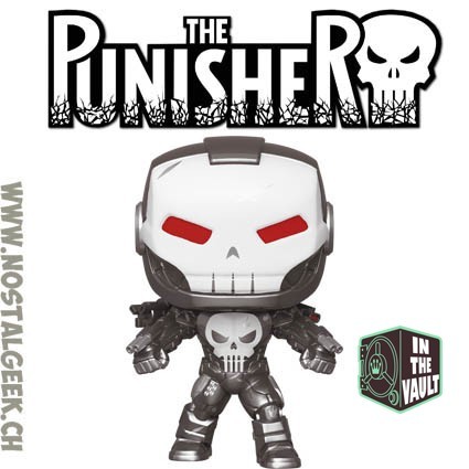 Funko Funko Pop! Marvel The Punisher War Machine Metallic Vaulted Edition Limitée