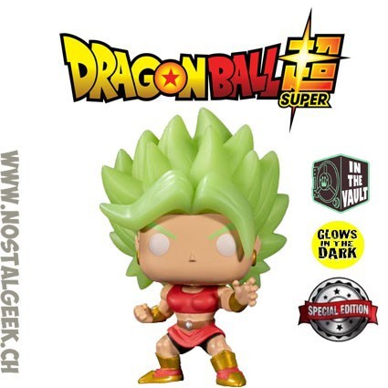 Funko Funko pop Dragon Ball Super Super Saiyan Kale GITD Exclusive Vaulted Vinyl Figure